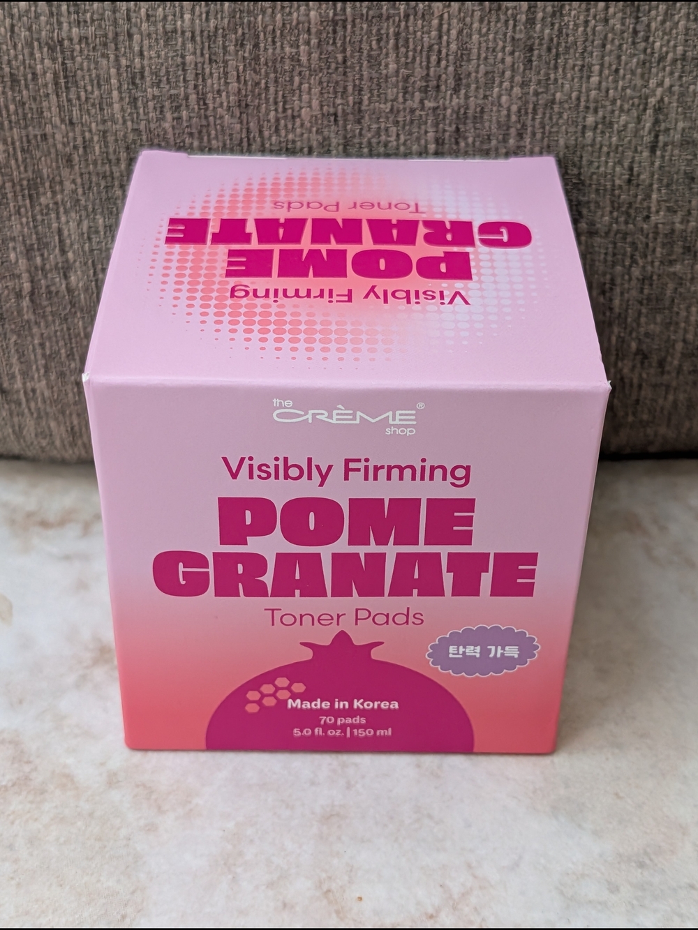 The Crème Shop Visibly Firming Pomegranate Toner Pads NIB